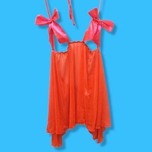 Sexy Pink Bows Lingerie